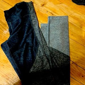 Gray tri leggings